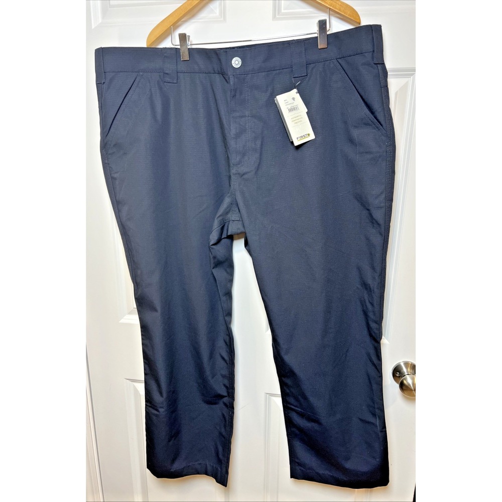 First‎ Tactical Station Pants 46x30 Midnight Navy Ripstop NWT Teflon Treated